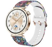 Correa DEALELE Compatible con Huawei Watch GT6 / GT5 / GT4 41mm / GT5 Pro 42mm / Garmin Venu 3S / Forerunner 265S / Fossil Women's Gen 6, Correa de 18mm de Silicona de Hielo Cristal Suave de Reemplazo