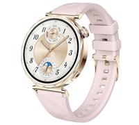 Correa DEALELE Compatible con Huawei Watch GT6 / GT5 / GT4 41mm / GT5 Pro 42mm / Garmin Venu 3S / Forerunner 265S / Fossil Women's Gen 6, Correa de 18mm de silicona de cristal de hielo suave de