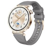 Correa DEALELE Compatible con Huawei Watch GT6 / GT5 / GT4 41mm / GT5 Pro 42mm / Garmin Venu 3S / Forerunner 265S / Fossil Women's Gen 6, Correa de 18mm de Silicona de Hielo Cristal Suave de Reemplazo