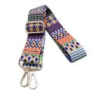 Correa del Bolso de la Manera Correa Elegante del reemplazo Correa Ajustable de la impresión del Estilo étnico para el Bolso de Crossbody Bolso del Bolso Bolso