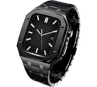 Correa del kit de modificación de metal+Case para banda 44 mm 45 mm de pulsera de retrofit de modificación de 45 mm Pulsera para la pulsera para iWatch 8 7 5 4 SE Band