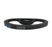 Correa dentada 1 Uds HTD 445-5M-12 correa dentada de goma, 445 435 de longitud, 9/10/20/18mm de ancho, pieza de cinturones síncronos de bucle cerrado(Width 6mm,435-5M)