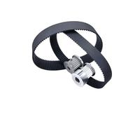 Correa dentada 2GT ancho 6/10mm perímetro 1180-1360mm 2M bucle cerrado de goma sincrónico 1 Uds(2GT-1360mm,1PCS_6MM)