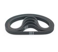 Correa Dentada Correa De Distribución 2GT Longitud 96mm-196mm 2M Ancho 9mm 10mm 20mm Goma Cerrada Para Piezas Impresora 3D 6mm 15mm GT2 Correa Trapezoidal(20mm,2GT-148mm)