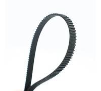 Correa dentada de goma GT2, 96-196mm de largo, 6-20mm de ancho, 2mm de paso, bucle cerrado, 1 ud.(2GT-186mm,Belt Width 9mm)