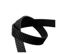 Correa dentada de goma HTD 3/M bucle cerrado, varias transmisiones para máquina cortadora grabado CO2, impresora 3D Correa distribución para moto(3/M-225-10)