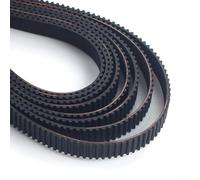 Correa dentada de goma, juego de correa síncrona de goma para sincronización de eje XY para K2 Plus para impresora 3D, accesorio de sujeción de trabajo industrial