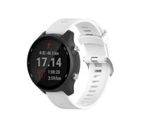Correa deportiva compatible con Forerunner 245M/645/Vivoactive 3/Venu/Venu SQ, pulsera compatible con Garmin 245, correa de silicona for reloj(WHITE,Forerunner 245music)