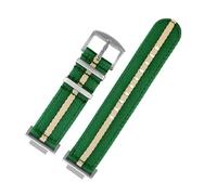 Correa deportiva de lona de nailon for hombre, compatible con for Casio GA110/100/120 GM/GA2100 DW-5600 GW-B5600 GW-M5610 DW5600.(A13-silver)