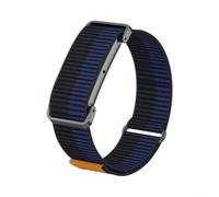 Correa deportiva de nailon ajustable para Fitbit Air Performance Loop de Google, correa de repuesto para Fit Bit Air, mujeres y hombres, suave y transpirable (azul marino)