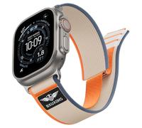 Correa deportiva de nailon para Apple Watch Ultra 3/2 Soft Trail Loop para hombres y mujeres, diseño transpirable ajustable de 49 mm, 46 mm, 45 mm, 44 mm, 42 mm, compatible con iWatch Series 11/10/9/8