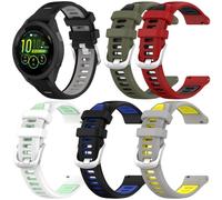 Correa deportiva de repuesto para Garmin Forerunner 265S/ 255S/ 255S Music/Venu 3S/Venu 2S Bandas de reloj para mujeres y hombres Pulseras de sil
