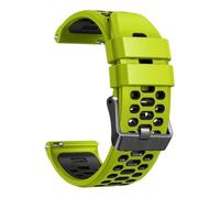 Correa deportiva de silicona bicolor de 24 mm, resistente al agua y al polvo, compatible con Garmin Venu X1(D)