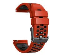 Correa deportiva de silicona bicolor de 24 mm, resistente al agua y al polvo, compatible con Garmin Venu X1(J)