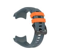 Correa deportiva de silicona compatible con for Garmin Instinct 3 de 45 mm y 50 mm.(Orange Blue,For Instinct 3 50mm)