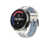 Correa deportiva de silicona de dos tonos de 22 mm compatible con for Suunto Ocean/Vertical / 5 9 Peak Pro RACE S(Mineral ash)