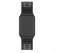 Correa deportiva de silicona para Amazfit para Helio-Strap Band suave y cómoda pulsera de repuesto ligera para uso diario deportivo (gris)