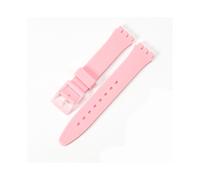 Correa deportiva de silicona unisex de 17 mm para reloj Swatch Jelly Skin de 17 mm y 19 mm.