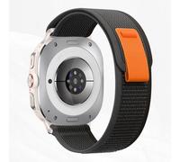 Correa deportiva elástica de nailon compatible con Samsung Galaxy Watch 8 Band de 40 mm, 44 m/Watch 8 Classic Band de 46 mm, estilo Trail Loop, cómoda correa de repuesto de tela transpirable para