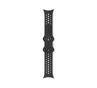 Correa Deportiva Perforada de Google Pixel Watch - Solo Compatible con Pixel Watch 3 de 45 mm - Obsidiana, Small