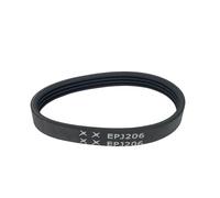 Correa Distribución Correa Trapezoidal EPJ206 Correa Transmisión Correa Acanalada 2 3 4 Nervaduras Para Compresor Aire Herramienta Eléctrica Correa Transmisión Multirib(EPJ206 2ribs,1pc)