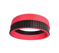 Correa Distribución PU Extremo Abierto Resistente Al Calor Grado Alimenticio Tipo H Caucho Rojo Máquina Envasadora Vertical 785 A 850 Mm Longitud Drive Belt(900H,30mm)