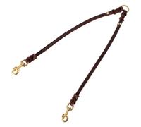 Correa Doble de Cuero auténtico for Perros, sin enredos, for Entrenamiento de Mascotas, for Perros pequeños y medianos.(1.5 * 50cm)