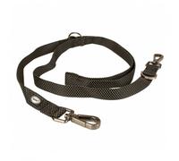 Correa doble Explor East para perros - Duvo Plus - Color: Negro | Mediciones: 200 cm/25 mm