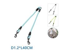 Correa Doble para Perros: Resistente, Ajustable, con Doble manejo, Ideal para Paseos con múltiples Mascotas o Entrenamiento simultáneo.