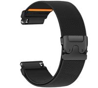 Correa elástica 18 mm compatible con Garmin Venu 4 41mm/Venu 2S/3S/Vivoactive 4S/Vivomove 3S/Fossil Ladies Gen 6/5E/4/3/Huawei GT6/GT5/GT4 41mm, correa deportiva ajustable nailon suave para hombre