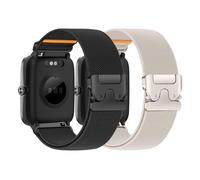 Correa elástica de nailon para Samsung Galaxy Watch 7/6/5/4 40 mm 44 mm/Watch 6 Classic pulsera 47 mm 43 mm/4 Classic Band 46 mm 42 mm/5 Pro 45 mm/FE Hombre/Mujer, Un Clic Sin Gap Sport Loop Pulseras