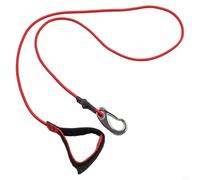 Correa elástica de remo para kayak y canoa con gancho de acero inoxidable a prueba de óxido para aventuras al aire libre (rojo)