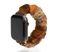 Correa elástica de repuesto para reloj Apple Watch, diseño de pirámides del antiguo Egipto, 42mm/44mm, Acero inoxidable, No es una piedra preciosa