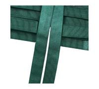 Correa elástica for sujetador de 5/10 metros, banda elástica de poliéster de 6/8/10/15mm for coser ropa interior, bandas de goma de colores, cinturón elástico al bies(BlackishGreen,5Meters,6mm)