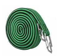 Correa elástica para Bicicleta, Correas elásticas de Carga for Bicicleta, Gancho Acero, Cuerda Atada for Equipaje, Multicolor, 2-4 Metros(4 M Green)