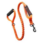 Correa elástica para perro, correa elástica que absorbe los golpes, correa para mascotas de alta densidad con asa, resistente al desgaste, para caminar, correr