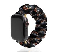 Correa elástica para reloj DJ Beagle Dog compatible con IWatch, divertidas correas de reloj inteligente para hombres y mujeres, 38 mm/40 mm, 42 mm/44 mm, 38mm/40mm, Poliéster, No es una piedra