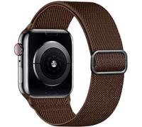 Correa elástica Solo Loop compatible con Apple Watch 9 de 45 mm, 44 mm, 40 mm, 41 mm, 38 mm, 49 mm, 42 mm, para mujer, correa deportiva trenzada elástica de nailon suave para iWatch Ultra 2 Ultra SE