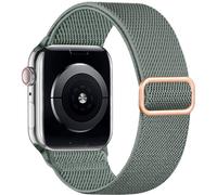 Correa elástica Solo Loop compatible con Apple Watch Series 9 de 1.77 pulgadas, 1.73 pulgadas, 1.57 pulgadas, 1.61 pulgadas, 1.49 pulgadas, 1.65 pulgadas, para mujeres y hombres, correa deportiva