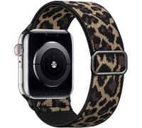 Correa elástica Solo Loop compatible con correas de Apple Watch de 1.575 pulgadas, 1.732 pulgadas, 1.614 pulgadas, 1.772 pulgadas, 1.772 pulgadas, para mujeres y hombres, correa deportiva trenzada
