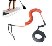 Correa en espiral, correa para tabla de remo para entrenamiento de surf, sesiones de aguas abiertas, cordón en espiral flexible con puño de liberación rápida que proporciona un ajuste cómodo y un
