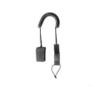 Correa Espiral Surf 10FT 7mm para tpu para Tabla Correa Espiral | espiral clásico, reduce arrastre, para máxima flexibilidad, 10 pies de longitud, ideal olas grandes(5.5mm black)