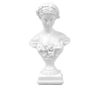 Correa Estatua Griega de la Diosa Venu, Busto de Cabeza CláSica, Escultura de MitologíA Griega para DecoracióN del Estante del Hogar de la Sala de Estar