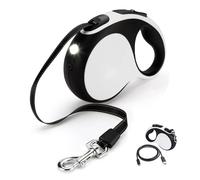 Correa Extensible 3-en-1 con Luz LED Recargable y Antitirón | TheKingPet - 5 m para Perros hasta 30 kg