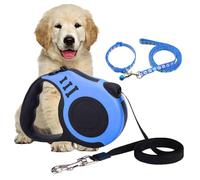 Correa Extensible para Perros, Correa de Perro Retráctil, Correa de Perro, Cuerda de Tracción, Correa con Asa Antideslizante, para Entrenar y Pasear,Correa Profesional para Perros Acolchado,5 Metro