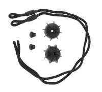 Correa Fijación La Tapa del Maletero Compatible con VW para GTI 2006 2007 2008 2009 2010-2013 Coche 2 Juegos Interior Trasero Paquete Estante Cuerda Cubierta Cordón Correa