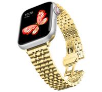 Correa fina Baozai compatible con Apple Watch Band 41 mm 40 mm 38 mm para mujer