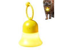 Correa flexible de silicona recargable para collar de perro | Linterna de caminata nocturna para razas pequeñas, medianas y grandes, mochila para cochecito, senderismo, camping, aventura
