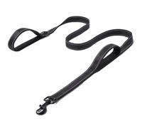 Correa for Mascotas de Nailon elástico Reflectante Adecuada for Perros pequeños, medianos y Grandes.(Black,2.5 * 180cm)