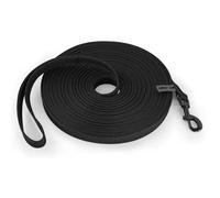 Correa for Perros Grande, Mediana, pequeña, Larga, 1,5 M, 5M, 10M, 15M, Correas for Grandes de Entrenamiento fáciles y cómodas para Adiestramiento,Correr y Senderismo(Black,3.0M)